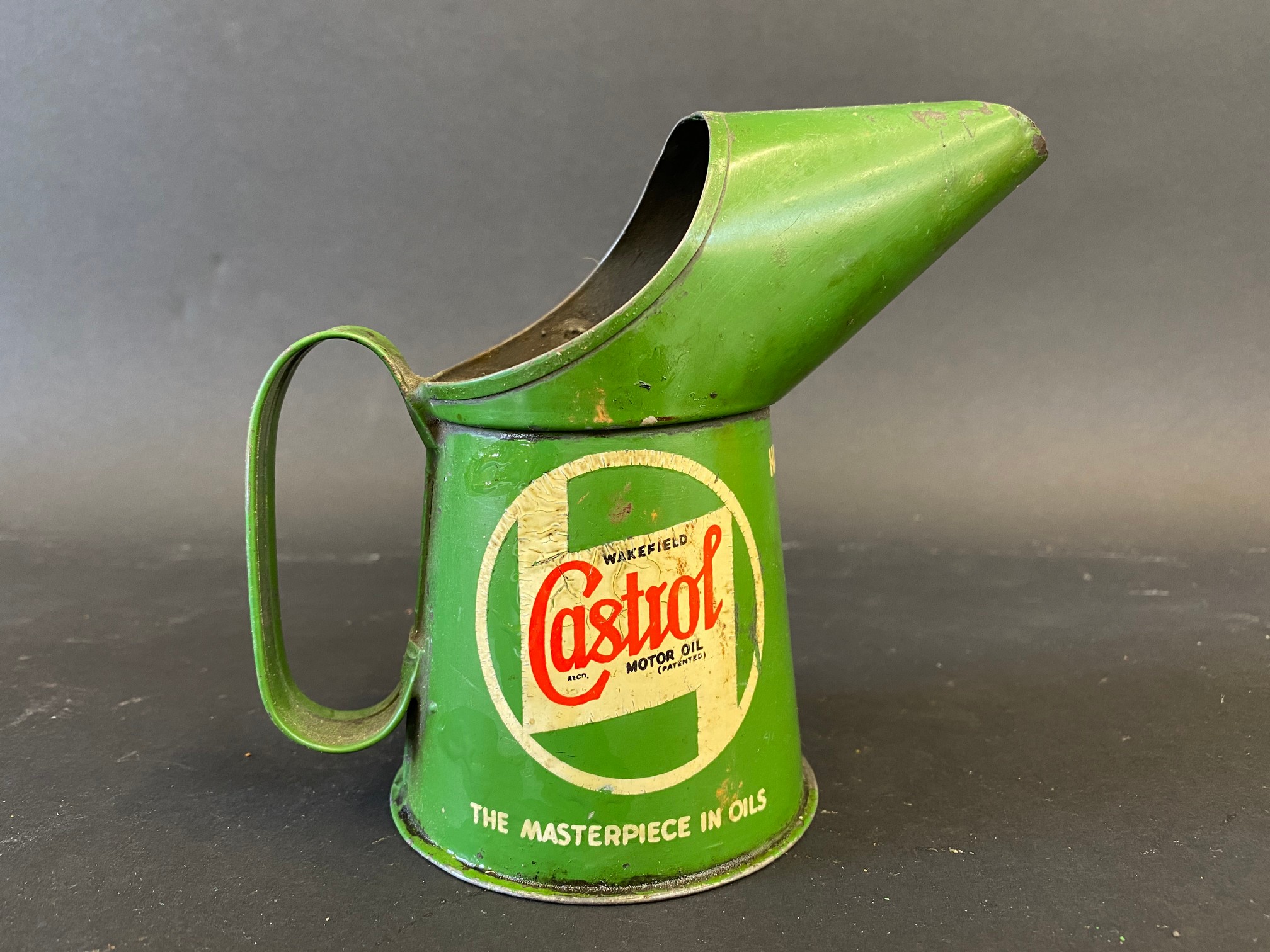 A Wakefield Castrol Motor Oil half pint measure, in good condition. - Image 2 of 4