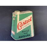 A Castrol can shaped booklet.