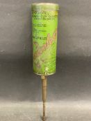 A Wakefield Castrol 'Castrollo' Junior grease-gun canister, with brass fitting.