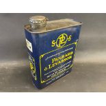 A very rare Panhard & Levassor motor oil can, in very good unopened condition.