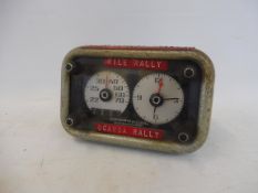 A late 1950s/early 1960s mk. III Halda four knob Speedpilot, serial no. 10689, bearing labels for