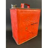 A Shell-Mex & BP Ltd two gallon petrol can by Valor, dated May 1939.