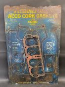 An Armstrong Cork Gaskets tin display sin for Ford cars, 23 x 25".