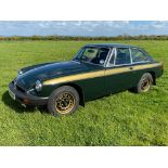 1975 MG B GT Jubilee Special Anniversary Reg. no. HCC 869N Chassis no. GHD5 – 377572G Engine no.