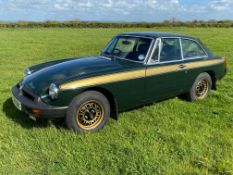 1975 MG B GT Jubilee Special Anniversary Reg. no. HCC 869N Chassis no. GHD5 – 377572G Engine no.