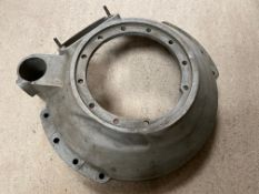 A Riley gearbox bell housing, new and unused for an ENV gearbox.