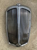 A Lanchester radiator grille.