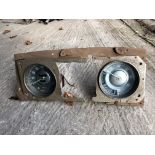 A pair of post-war BMW instruments to suit BMW 500 series.