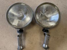 A pair of Lucas SFT 700S driving lamps.