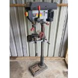 A Professional F20-16 floor drill press.