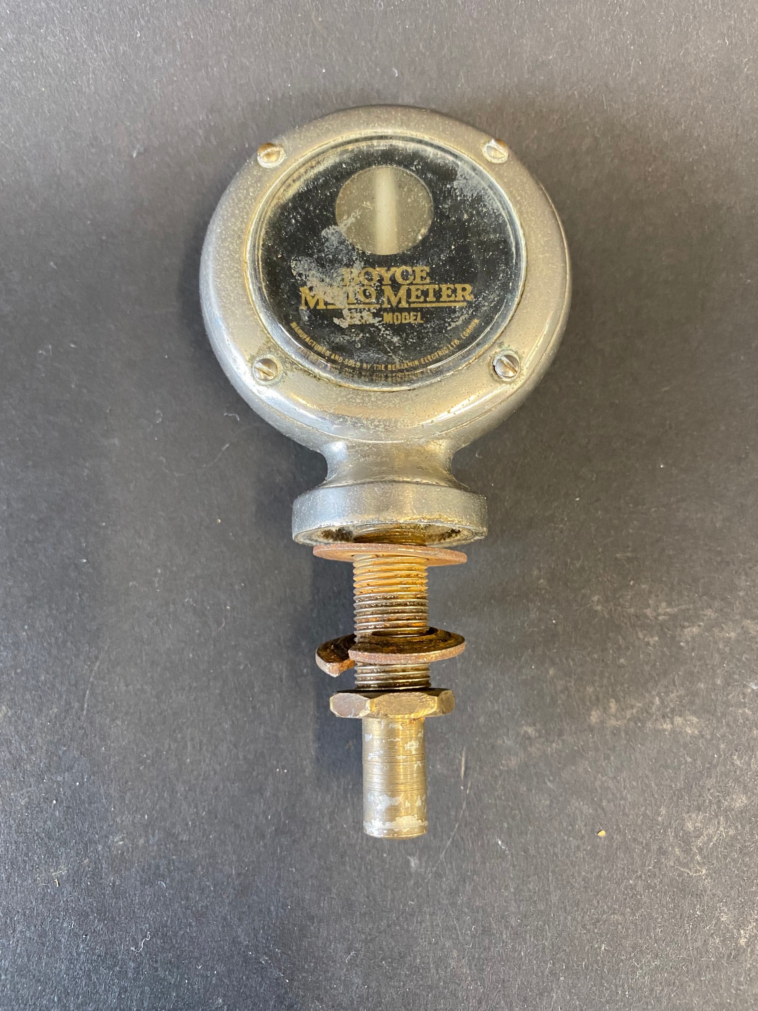 A Boyce Gem Model Moto Meter to suit Austin 7 or similar.