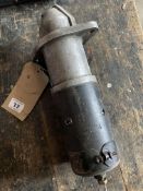 A rare Lucas 12v starter motor to suit 2-litre Bristol, no 250266, 2-58 M35GIWG, by repute working.