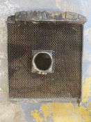 An unusual radiator core with central hole.