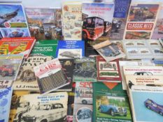 A large selection of assorted transport related books.