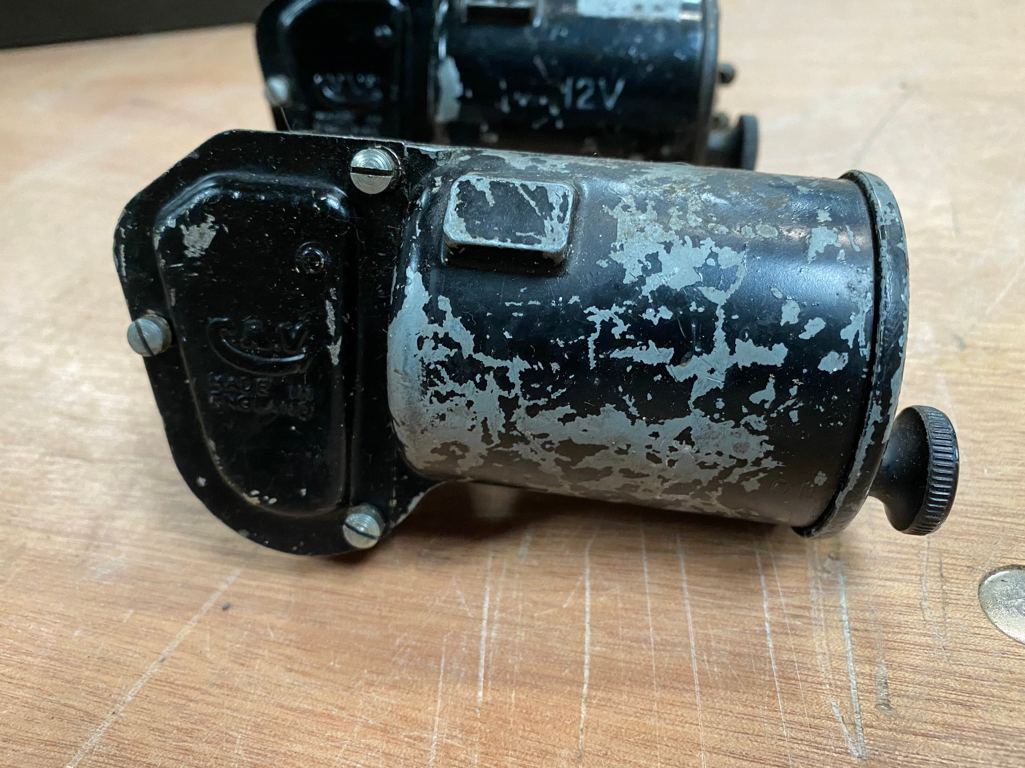 Two CAV wiper motors. - Image 3 of 3