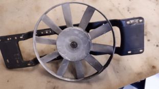 A Bosch radiator fan, 11", by repute working.