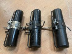 Three Lucas vacuum wiper motors.
