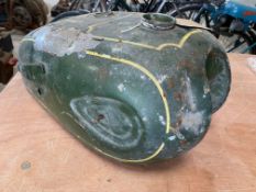 A BSA fuel tank.