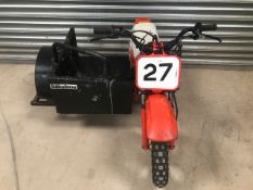 1980s Honda QR50 Childs Motocross Bike with Sidecar