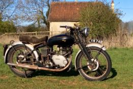 First registered 1951 Vincent Comet Series C – Time warp shed find!