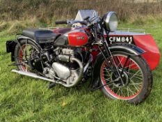 1938 Ariel Square Four 997cc Combination