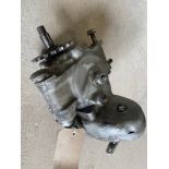 A Manx Norton gearbox G9 372, with original grease inside and no apparent wear to the gears.