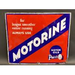 A Price's Motorine rectangular enamel sign by Bruton of Palmers Green, 25 x 21".