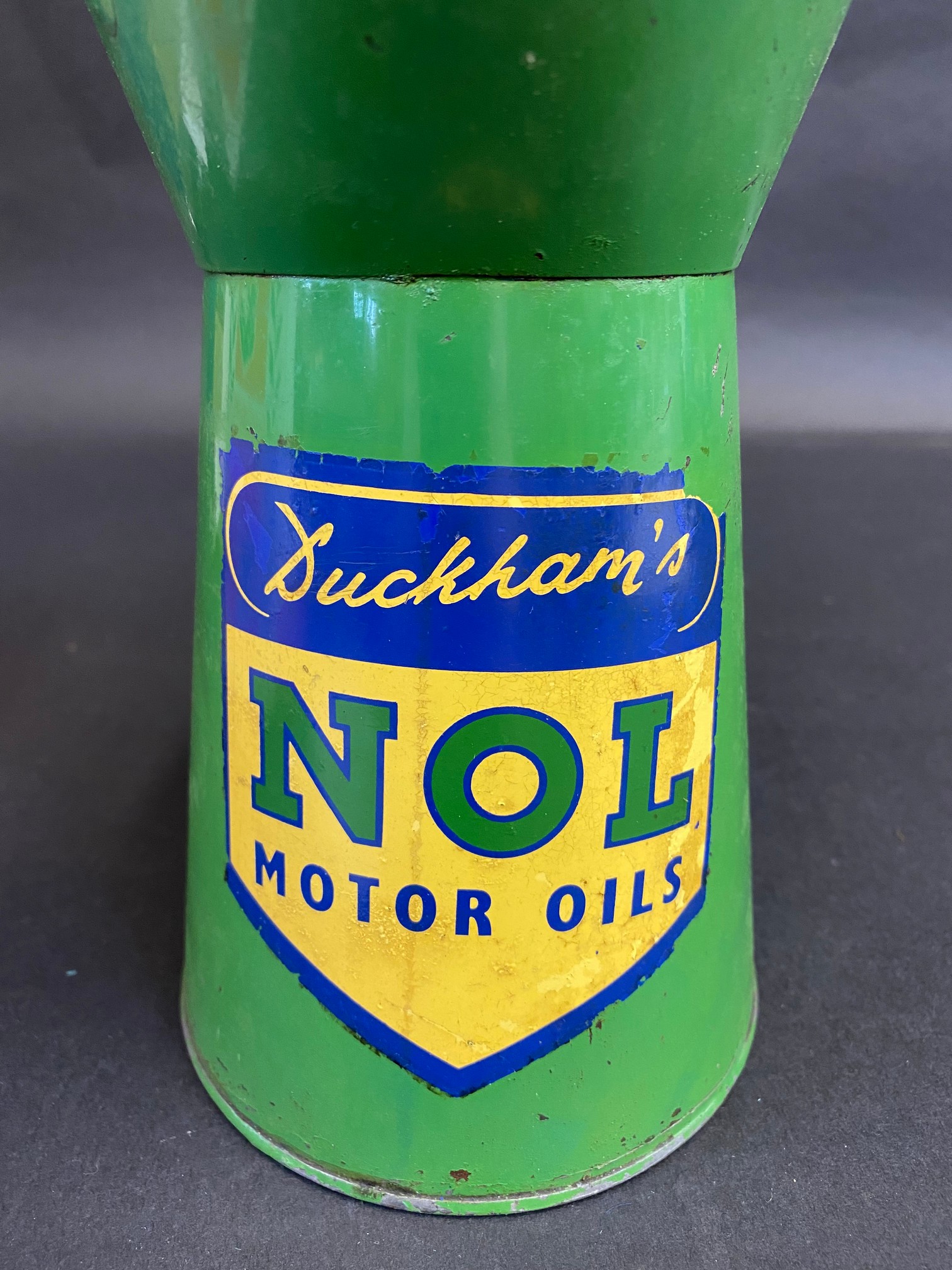 A Duckham's NOL Motor Oils quart measure in good condition, dated 1959. - Image 2 of 5