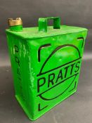 A Pratts two gallon petrol can by Valor dated November 1934.
