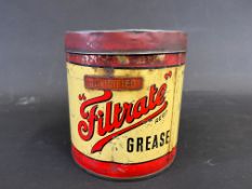 A Filtrate solidified grease 1lb tin.