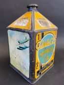 A Gamages Motor Oil gallon pyramid can, in good original condition.