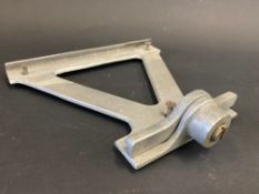 A two gallon wing or running board mounting bracket.