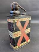 A Redex quart can with original brass pump.