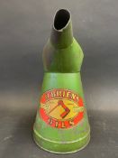 An O'Brien's Oil pourer with very good bright decal, dated 1955.