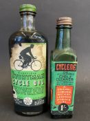 A Wakefield Everyman Cycle Oil bottle plus a second for Cycle all purpose cycle cleaner.