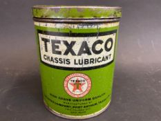A Texaco Chassis Lubricant 2lb tin.