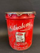 A Silkolene Lubricants large scale grease bucket/drum.