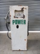 A Gilbarco farm petrol pump in Power livery.