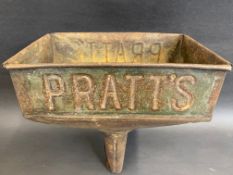 A Pratt's rectangular funnel.