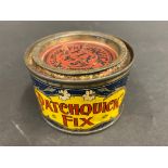 A small circular Patchquick Fix No.3 tin.