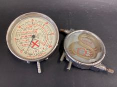 Two Redex gauges.