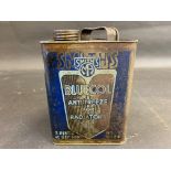 A Smith's Bluecol Anti-Freeze for Radiators triangular three pint can, No.2 size.
