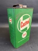 A Castrol Grand Prix grade Motor Oil 50 gallon can.