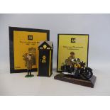 A boxed AA Patrol and Sentry Box 1945-1967, plus a boxed AA Patrol and Motorcycle Combination,