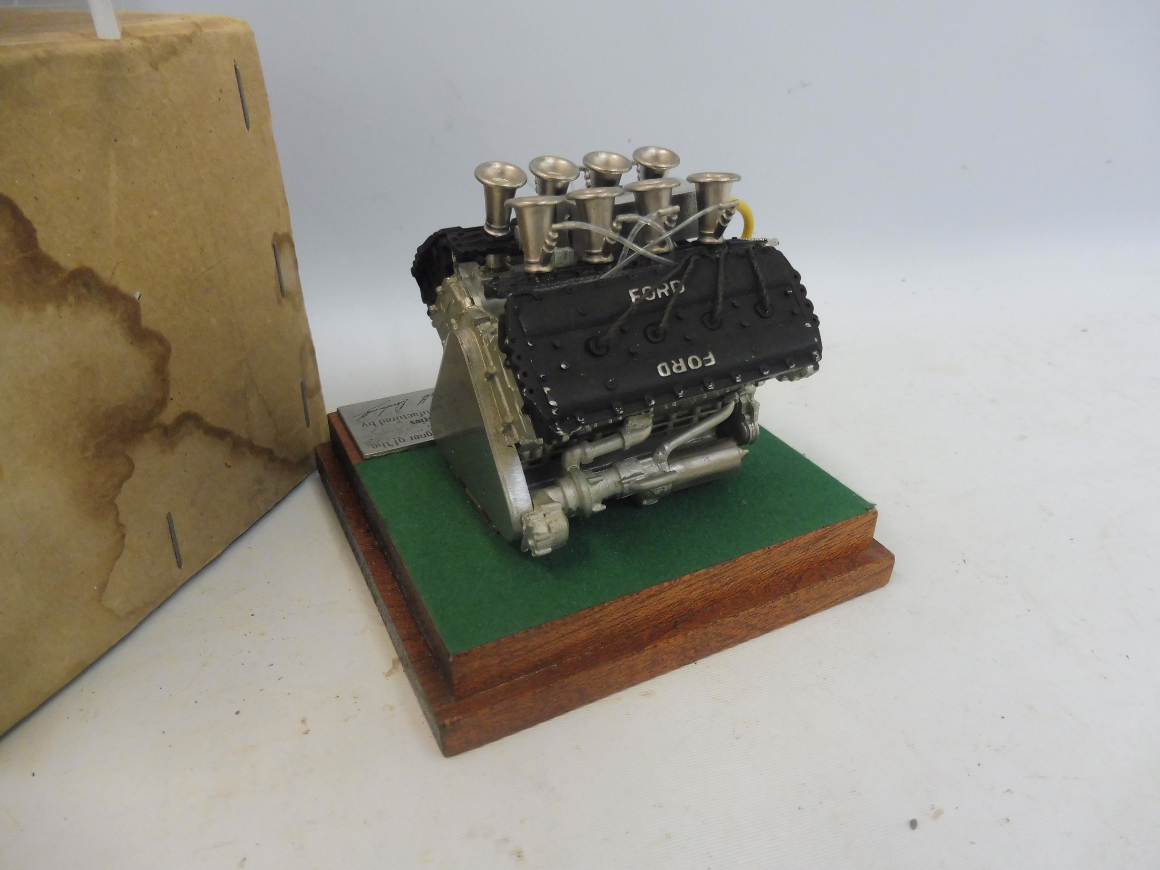 A Keith Duckworth (designer of DFV Ford Cosworth engine) limited edition scale model of a Ford - Image 2 of 2