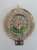 An Auto-Cycle Union R.A.C. Associate badge with enamel date of 1922-23, stamped 77754.