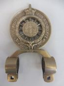 A Royal Automobile Associate motorcycle badge with Auto Cycle Union centre badge type 1B, and