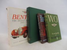 Bentley The Silent Sports Car 1931-1941 by Michael Ellman-Brown by Dalton Watson, 1989, plus three