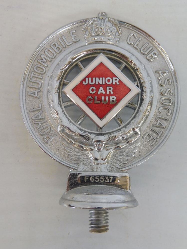Automobilia - a significant private collection of RAC and AA badges, mascots and literature