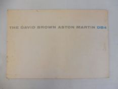 An Aston Martin DB4 sales brochure.